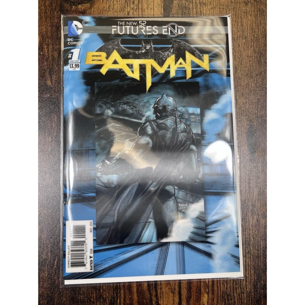 DC Comics Batman #1: The New 52! 3D Lenticular Cover 2014, Bagged And Boarded